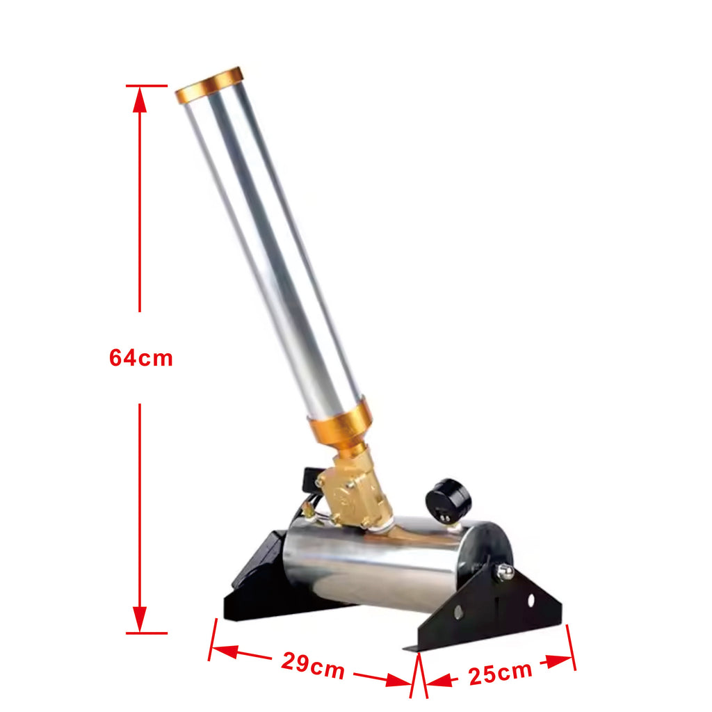 Wholesale silver Gender Reveal Confetti & Powder Launcher - Refillable Biodegradable TNT Cannon for Wedding & Gender Reveal Party