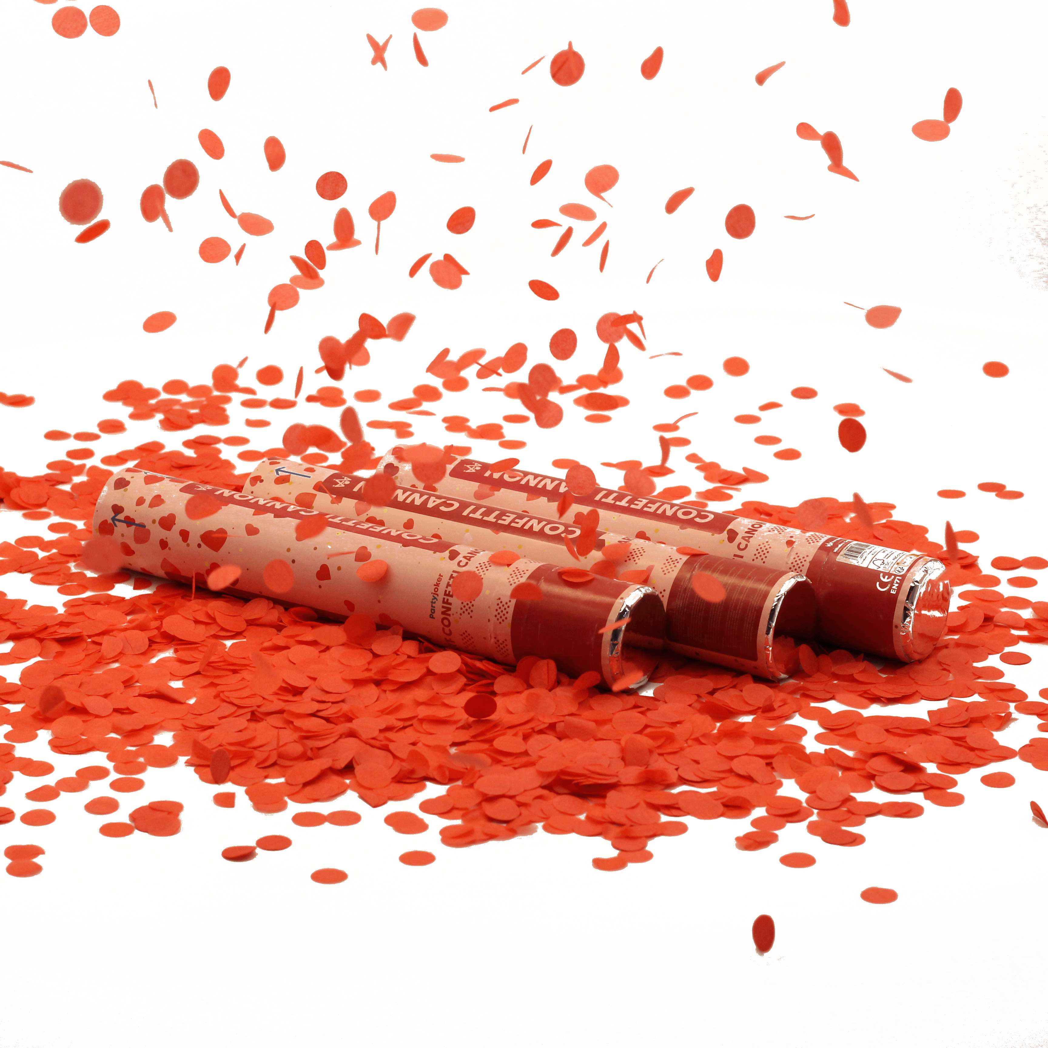 Romantic Wedding Confetti Cannon - Heart-Shaped Confetti Launcher for Valentine's Day & Proposal
